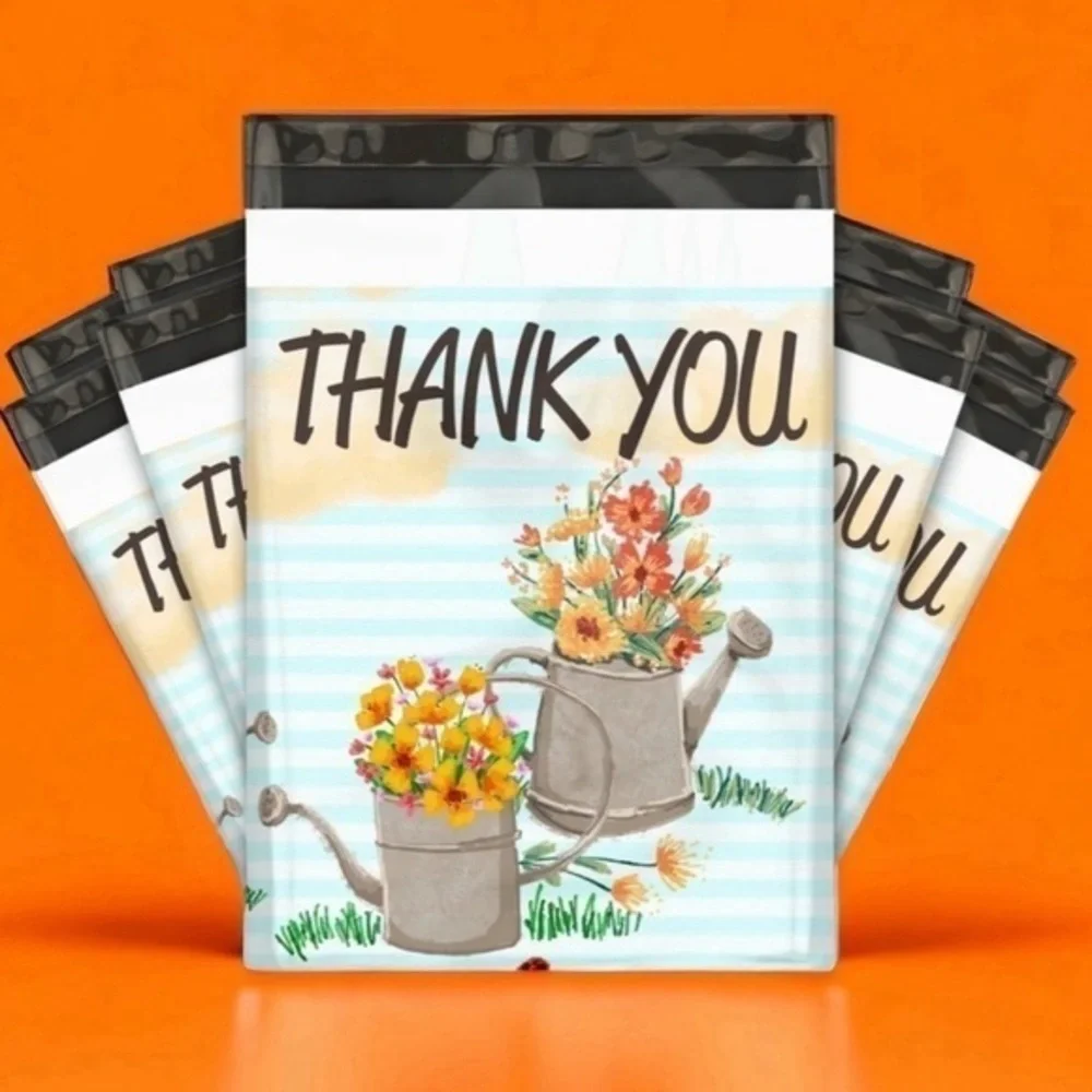 (10) 10x13 Spring Poly Mailers